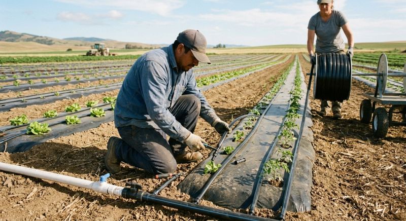 Field Irrigation Installation in Ventura County, CA