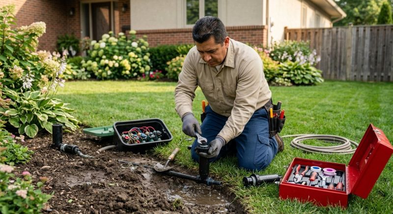 Garden Sprinkler Repair in Aiken, SC