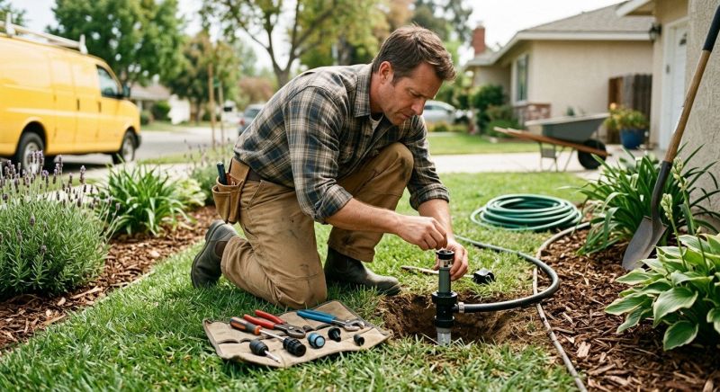 Lawn Sprinkler Repair in Ventura County, CA