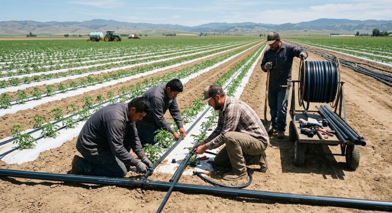 Mist Irrigation Installation in Ventura County, CA