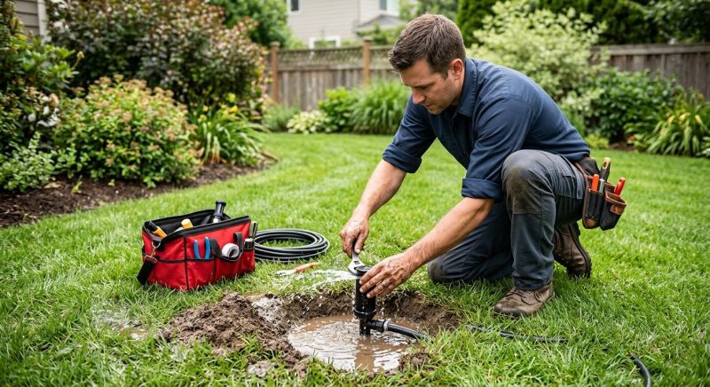 Sprinkler Head Repair in Aiken, SC