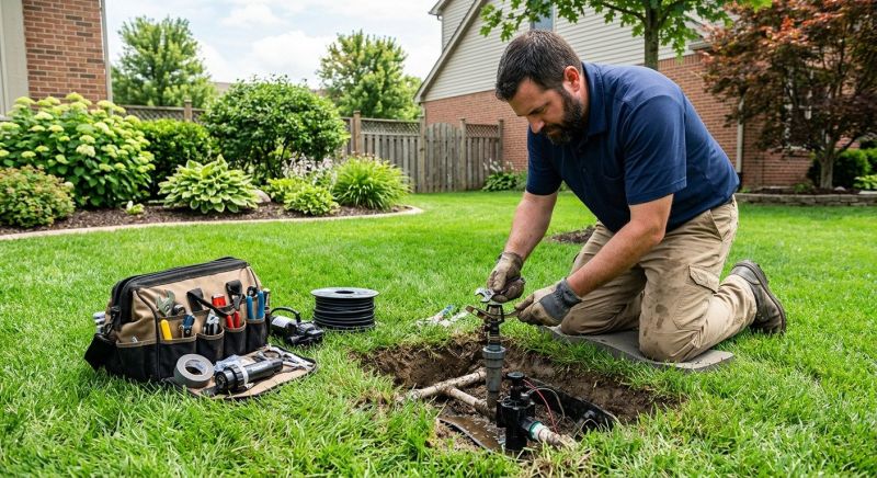 Sprinkler Line Replacement in Aiken, SC