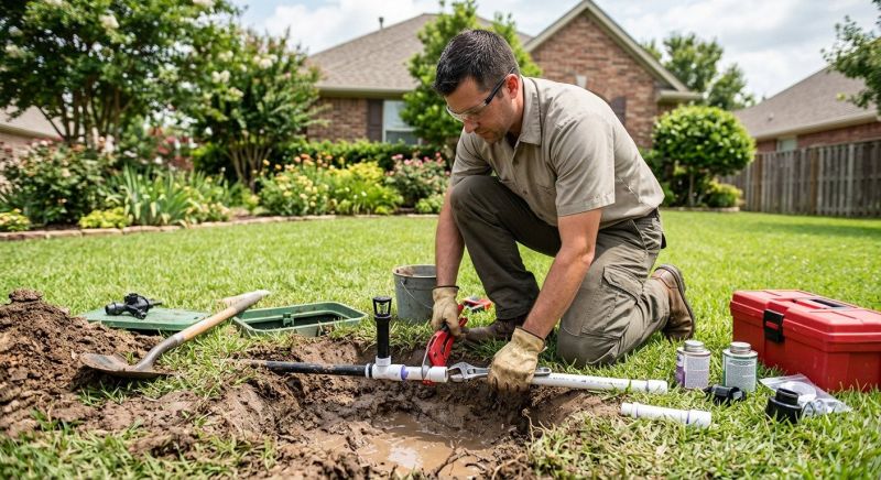 Sprinkler Line Replacement in Honolulu, HI