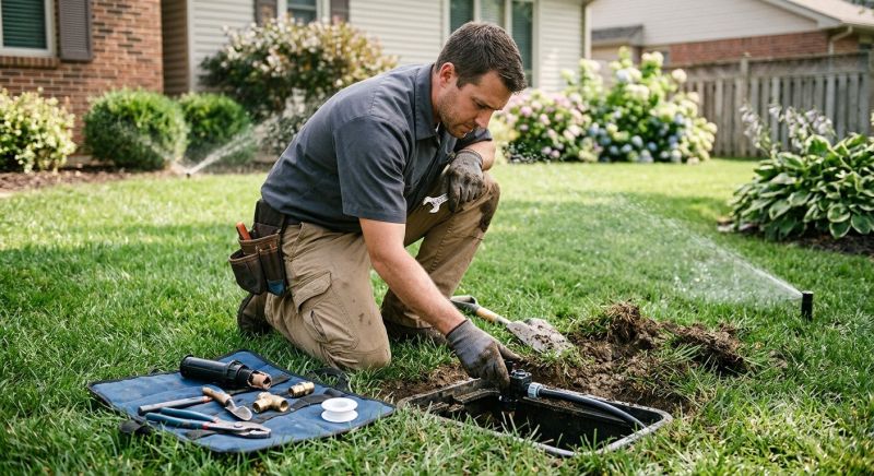 Sprinkler Plumbing Repair in Aiken, SC