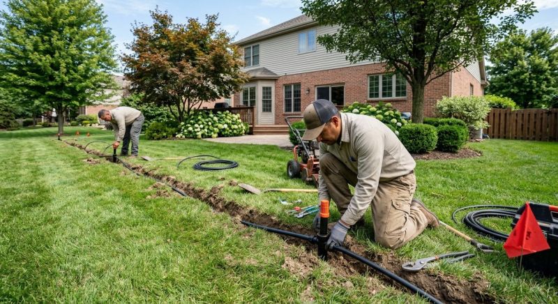 Yard Sprinkler Installation in Aiken, SC